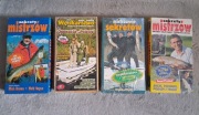 Zestaw kultowych kaset VHS - Wędkarstwo 