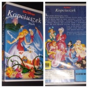 Bajka kaseta video VHS Disney Kopciuszek Cinderella PL