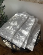 Dwie duże firanki zestaw na żabki