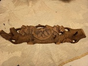 Drewniany wieszak ręcznie robiony 