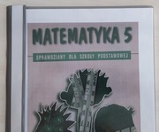 Matematyka z plusem 5 sprawdziany klasówki 