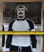 Duża fotografia PRL Józef Młynarczyk Widzew Łódź FC Porto Reprezentacja