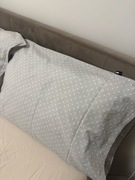 Tommy Hilfiger 2 szare poszewki na poduszki w groszki bawełniane 70/50 cm