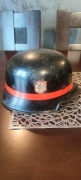 Niemiecki helm straży pożarnej z okresu III Rzeszy model 34