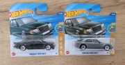 Zestaw autek Hot Wheels x 2 Mercedes-Benz 500E zielony szary
