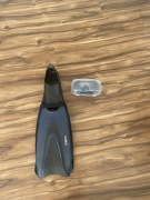 Płetwy i okulary do pływania/nurkowania