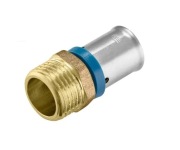 Złączka PEX Nyplowa 16x1/2 gz zaciskowa TH