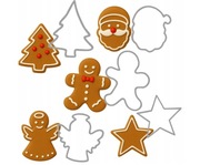 Zestaw 5 Świątecznych Foremek do Ciastek i Pierników