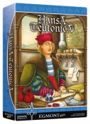 Hansa Teutonica gra planszowa, polskie wydanie Egmont - NOWA, ZAFOLIOWANA