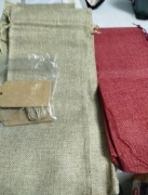 Worek jutowy na prezenty.35x15cm 8szt.