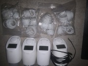 Głowice TRV EQ3, 4 szt, komplet z adapterami