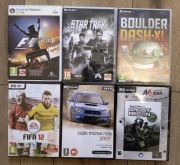 Zestaw gier komputerowych PC, Retro klasyki! Colin McRally, F1 2010 i inne.