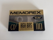 Kaseta magnetofonowa MEMOREX CD2 110 - nowa zafoliowana