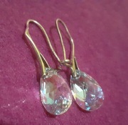 Kolczyki srebrne z kryształami svarowski