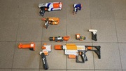 Nerf 2 karabinki 2 pistolety