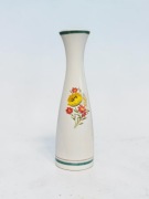 Wazon Ćmielów porcelanowy nieduży flakon PRL Vintage