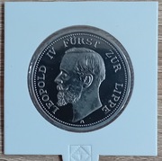 Niemcy, Lippe. Leopold IV . 3 marki 1913 A, Berlin - NOWE BICIE