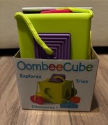 Sorter Oombee Cube zabawka dla malucha Fat Brain Toy, kostka dydaktyczna 