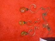 Wisiorek na łańcuszku i kolczyki komplet, Avon