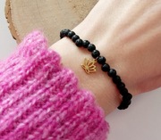 Bransoletka Lawa i Kwiat Lotosu