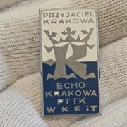 Odznaka PTTK Echo Krakowa Przyjaciel Krakowa