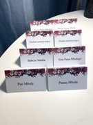 Winietki z kwiatami (dowolna grafika)