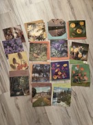 Stare pocztówki dźwiękowe / płyty duży zestaw PRL lata 70 vintage