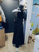 Średniowieczna Szata z Kapturem | Lekarz Zarazy | Steampunk | Cosplay