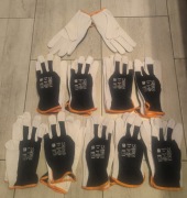 Rękawice Robocze Zestaw 4.  10 Par