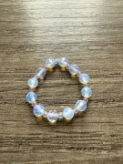 Pierścionek z koralików szklanych