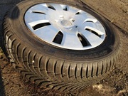 OPONY ZIMOWE  HANKOOK 6,50 mm + KOŁPAKI AUDI + FELGOI STALOWE