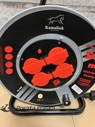 Przedłużacz szpulowy 3x2,5. 50 metrów z wyłącznikiem termicznym Kamalink.