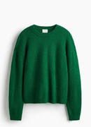 H&M sweter pulower butelkowa zieleń z wełną roz. XS-S-M NIETRAFIONY PREZENT
