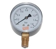 MANOMETR RADIALNY 1,6 BAR 63MM 0705.308