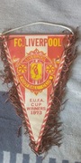 Proporczyk FC. Liverpool E.U.F.A. Cup Winners 1973