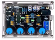 Generator przebiegów funkcyjnych na ICL8038 5 Hz-400 kHz z zestawu.