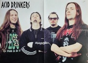 UNIKAT! Duży plakat ACID DRINKERS z 1998 r. - Format A2 - NOWY!