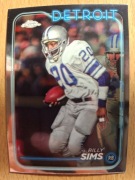 KARTA NFL TOPPS CHROME 2024 DETROIT LIONS BILLY SIMS