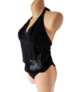 czarne Takini z majtkami r 46 plus size