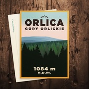 Orlica - Góry Orlickie - górska pocztówka turystyczna