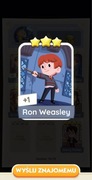 Monopoly GO Karta Naklejka „Ron Weasley” set 13