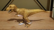 Schleich dinozaur exclusive Golden złoty t-rex figurka model wycofany 2016