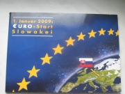 Słowacja zestaw \ wstąpienie w strefe EURO 2009 rok