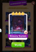 STRASZNY SZYMON COIN COIN MASTER KARTA