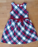 Sukienki dla dziewczynki 4 sztuki rozmiar 128