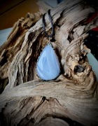 Amulet wisior z ametystem rękodzieło ametyst