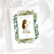 Zaproszenie Komunijne, Kartka Komunijna, Pamiątka, Pierwsza Komunia