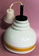 Lampa sufitowa wisząca Polska, lata 70.Vintage