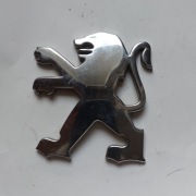 Emblemat znaczek logo PEUGEOT 85 x 80 mm