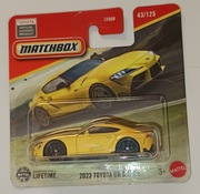 2023 Toyota GR supra Matchbox